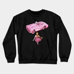 AKIRA BARBIE PINK Crewneck Sweatshirt